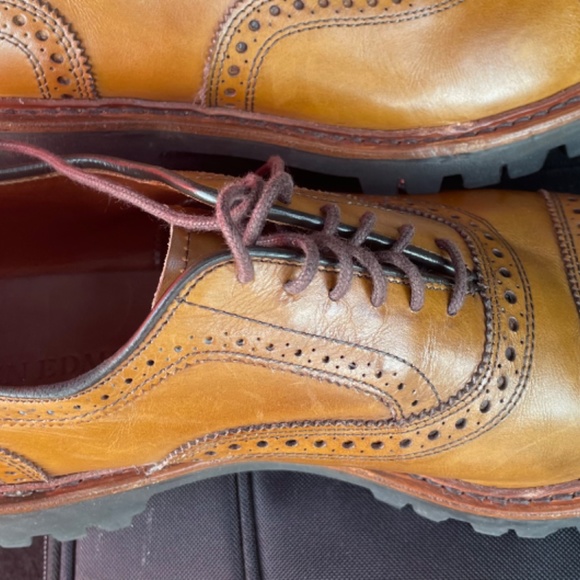 Allen Edmonds Strand Cap-toe Oxford Dress Shoe w/ Lug Sole men’s 10.5